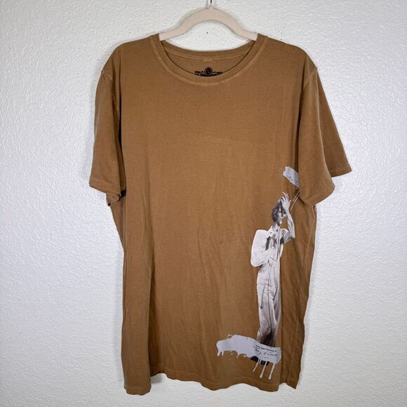 David Bowie Collection Shirt Men Large XL Terry Oneill Photo Vintage Concert Tee - Picture 1 of 11